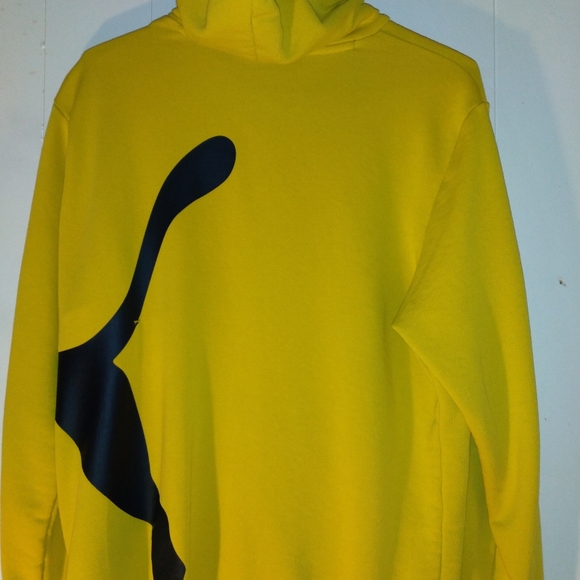 Puma Black & Yellow Hoodie - Picture 7 of 10